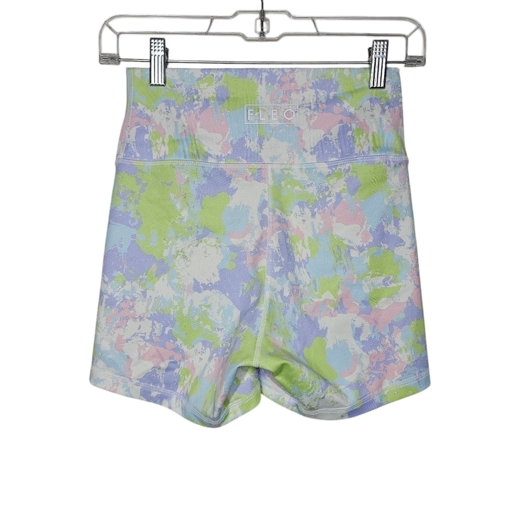 FLEO Vibrant Heat Power High Rise Shorts - Picture 2 of 5